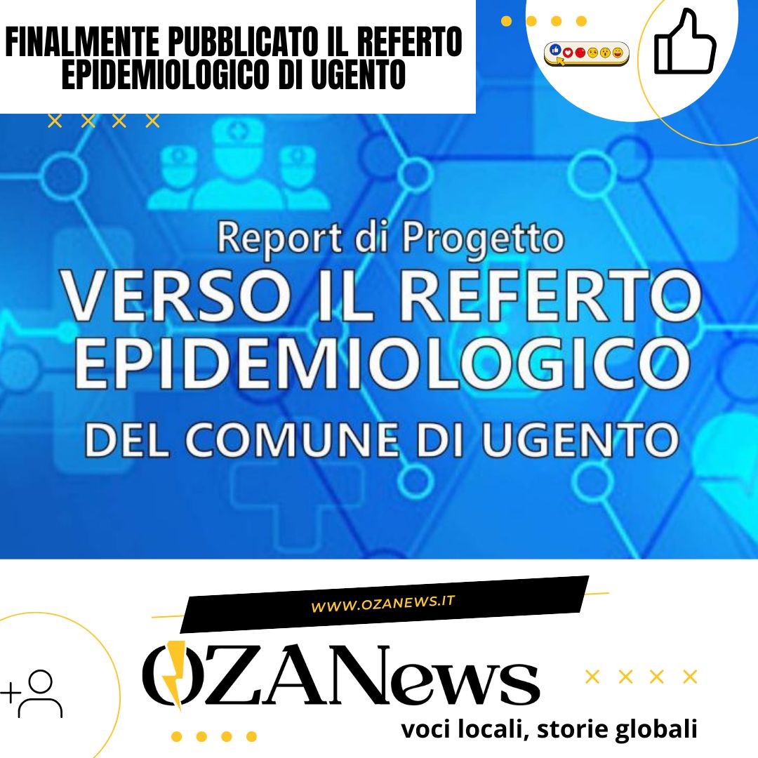 🔴 UGENTO, DATI ALLARMANTI: Mortalità per tumori molto più alta rispetto alla media della Provincia, specialmente nelle aree vicine alla discarica di Burgesi! ⚠️🩺

Finalmente reso pubblico il referto epidemiologico della città di Ugento, pronto già da ottobre 2023 ma divulgato incredibilmente solo adesso, quasi due anni dopo. ⏳

Cosa si nasconde dietro a questi dati preoccupanti? E perché tanta attesa? È ora di agire e tutelare la salute dei cittadini e il futuro del nostro territorio! 🌍📢

👉 Leggi l'articolo completo: https://ozanews.it/2025/06/11/finalmente-pubblicato-il-referto-epidemiologico-di-ugento/

Condividi per diffondere consapevolezza! 📲💚

.

.

.

.

.

.

.

.

.

.

#Ugento #Burgesi #Salento #Puglia #SalutePubblica #DiscaricaBurgesi #Epidemiologia #Ambiente #Tumori #Inquinamento #StopInquinamento #Clima #AmbienteESalute #AmbientePulito #Sostenibilità #CambiamentoClimatico #TutelaAmbientale #AttivismoAmbientale #AmbienteSano #GreenLife #ClimateAction #InformazioneConsapevole #DifendiamoIlPianeta #EcoFriendly #EmergenzaAmbientale #FuturoSostenibile #PianetaTerra #Ozanews #VociLocali #StorieGlobali