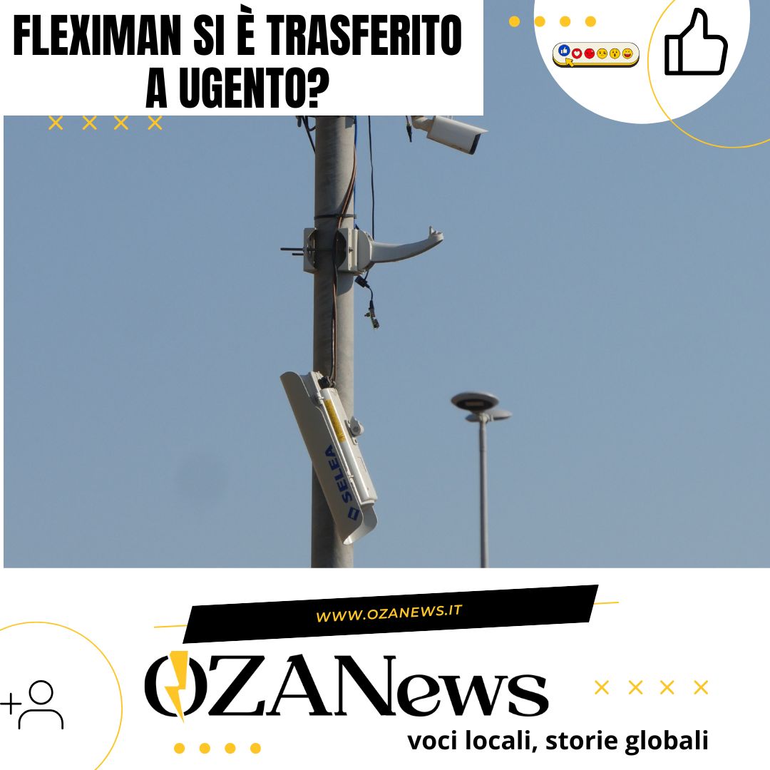 Telecamera comunale distrutta all’ingresso di Ugento: colpo di Fleximan o semplice incidente? 👀 Scopri la verità dietro questo mistero e dicci la tua nei commenti! Leggi tutto l’articolo su Ozanews, link in bio 🚨📸

.

.

.

.

.

.

.

.

.

.

#Ugento #Fleximan #Cronaca #NotizieLocali #Ozanews #ViralNews #Attualità #MisteriItaliani #Telecamere #IncidentiStradali #FattiDelGiorno #SicurezzaStradale #BreakingNews #CommunityAlert #GossipItalia #ViralItaly #CosaSuccede #NewsUpdate #TrendItalia #StorieVere #Allerta #ItaliaOggi