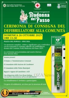 Specchia si prende cura del suo futuro! 💚 Ora la comunità ha un nuovo defibrillatore grazie alla generosità del Comitato Festa Madonna del Passo. Un piccolo gesto che significa grande sicurezza per tutti! Siamo fieri di vivere in un paese che mette il cuore al primo posto 💓

.

.

.

.

.

.

.

.

.

.

#Specchia #cuore #defibrillatore #prevenzione #salute #sicurezza #insiemesipuò #volontariato #comunità #orgoglioitaliano #solidarietà #lifestyleitaliano #italia #igersitalia #igerssalento #newsitalia #viralpost #benessere #protezione #paesiitaliani #instadaily #buonenotizie #sos #instagood #instalike
