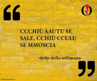 AI e Tradizioni: I modi di dire interpretati dall'intelligenza artificiale 🤖
Ogni mercoledì alle 8, scopri un nuovo detto popolare in dialetto salentino, direttamente dalle radici profonde della nostra cultura! Questa settimana, vi proponiamo: 