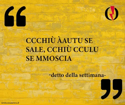AI e Tradizioni: I modi di dire interpretati dall'intelligenza artificiale 🤖
Ogni mercoledì alle 8, scopri un nuovo detto popolare in dialetto salentino, direttamente dalle radici profonde della nostra cultura! Questa settimana, vi proponiamo: 