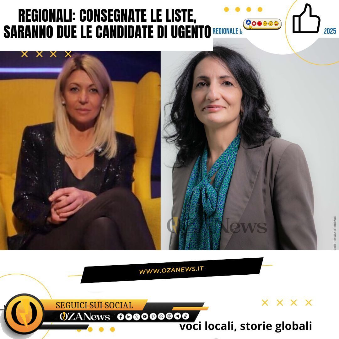 Ugento al voto: il centrodestra presenta due candidati, la sfida è aperta! Sei pronto a fare la tua scelta? Partecipa e fai sentire la tua voce! 🗳️🔥 Scopri tutti i dettagli sull'appuntamento elettorale più atteso dell'anno: link in bio!

.

.

.

.

.

.

.

.

.

.

#Ugento #elezioni2025 #amministrative #politica #centrodestra #novita #sfidaelettorale #partecipa #vota #notizielocali #Salento #Puglia #newsitalia #attualità #dibattitopolitico #lelezionichecontano #voceaituoisogni #sceglitu #coinvolgimento #viralnews #trendpolitico #italiavota