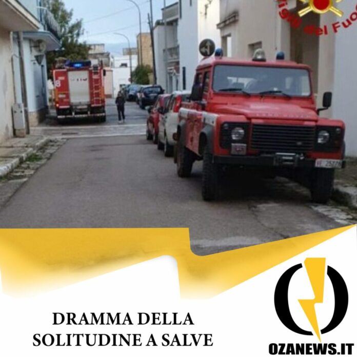 anziano morto salve