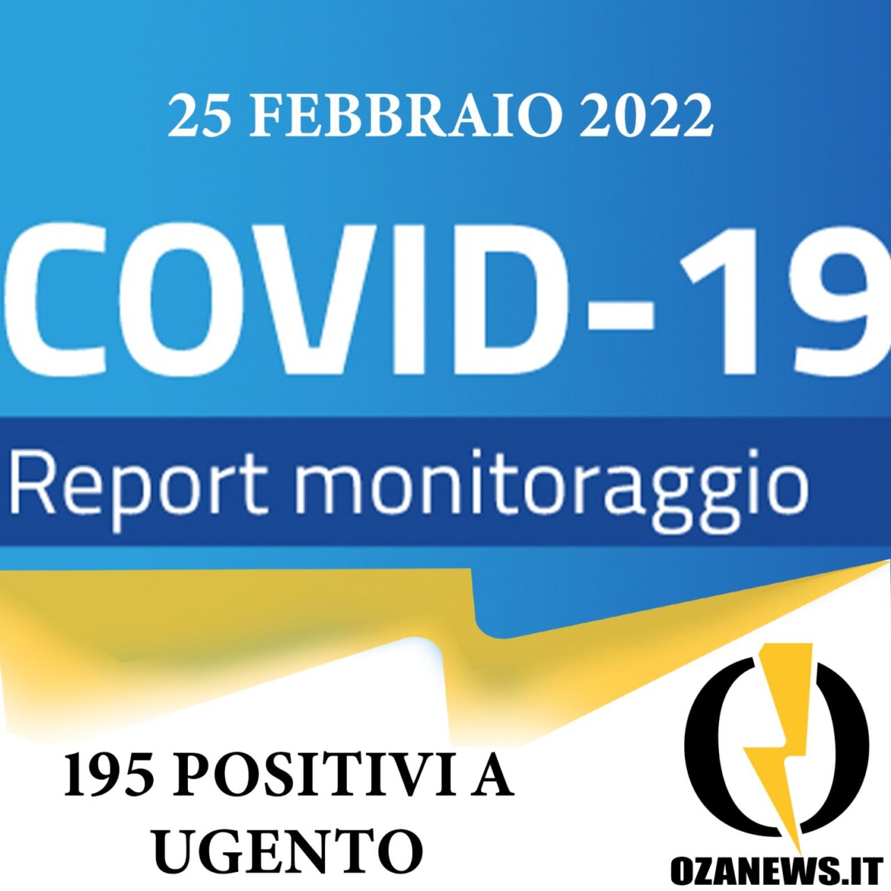 report covid 25 febbraio 2022