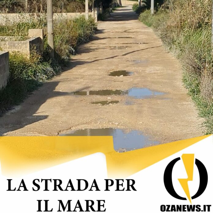 la strada per il mare