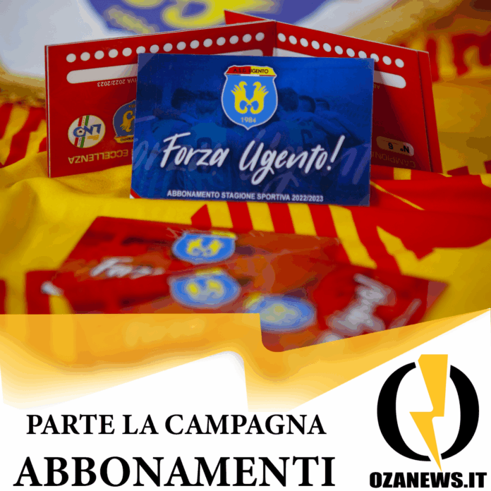 campagna abbonamenti asd ugento calcio
