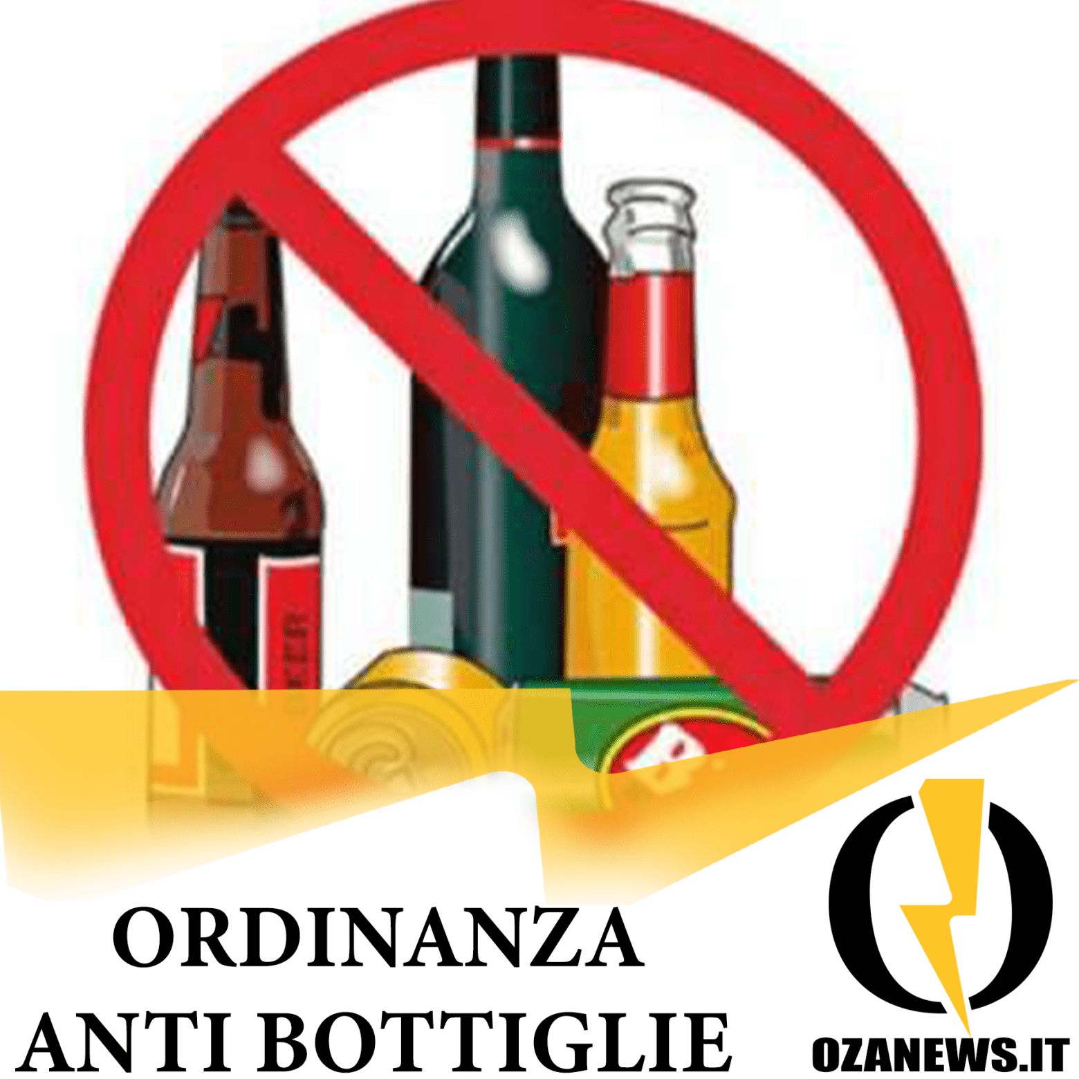 ordinanza anti bottiglie