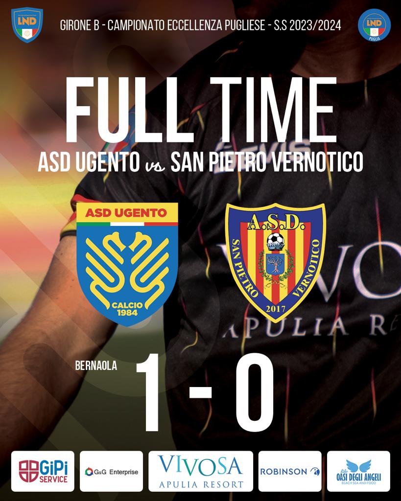 ugento san pietro vernotico risultato finale