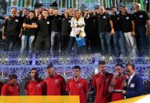 Presentate le squadre di calcio e pallavolo a Ugento