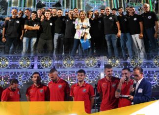 Presentate le squadre di calcio e pallavolo a Ugento