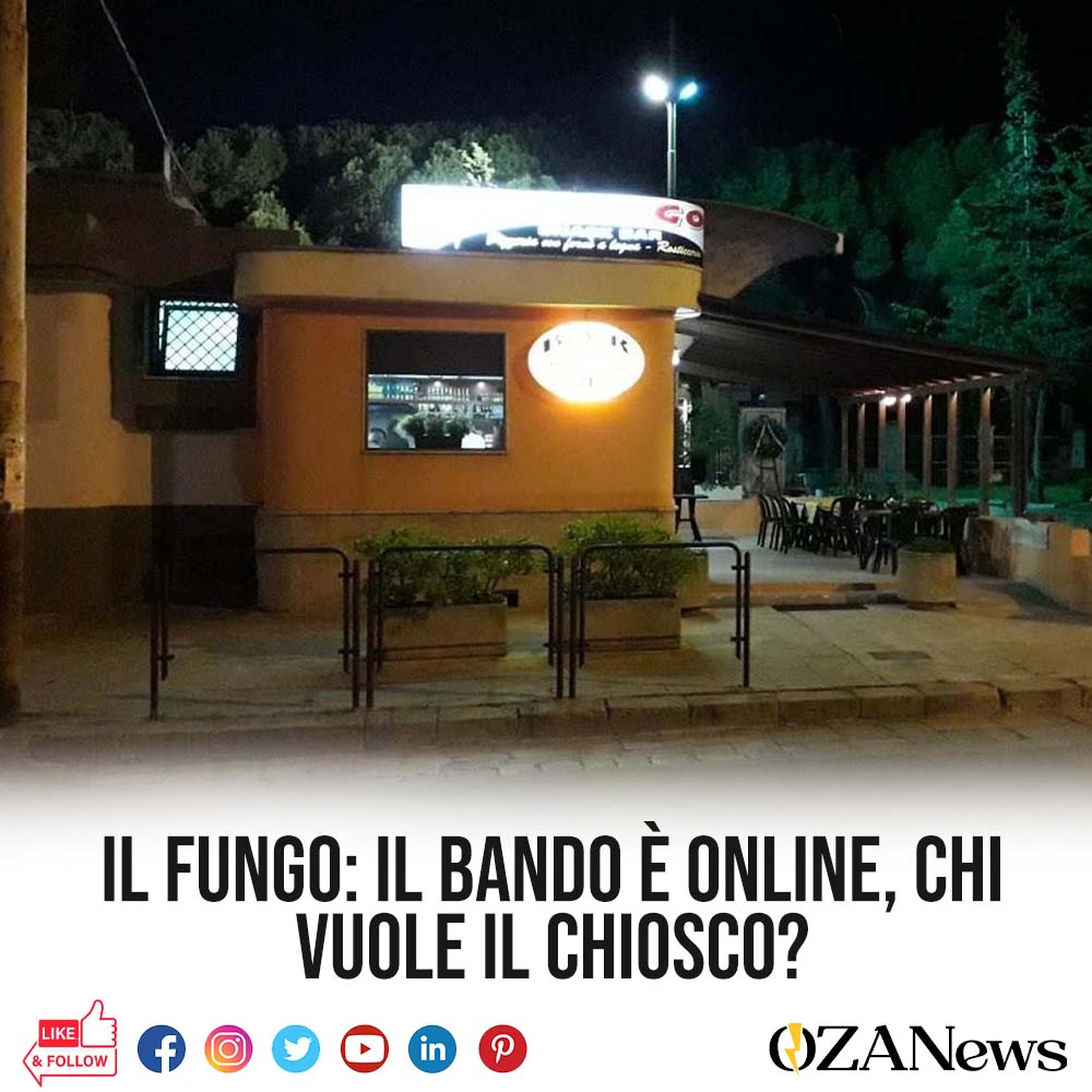 IL FUNGO DI PIAZZA IMMACOLATA: IL BANDO È ONLINE, CHI VUOLE IL CHIOSCO?