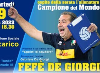 Fefè de Giorgi per la nuova associazione “Cristiano Tricarico”