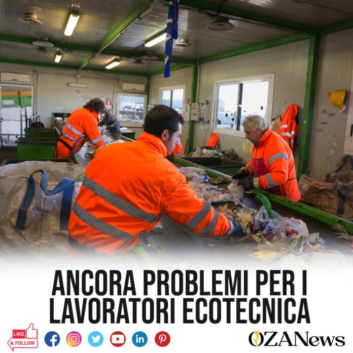 ancora problemi per i lavoratori ecotecnica