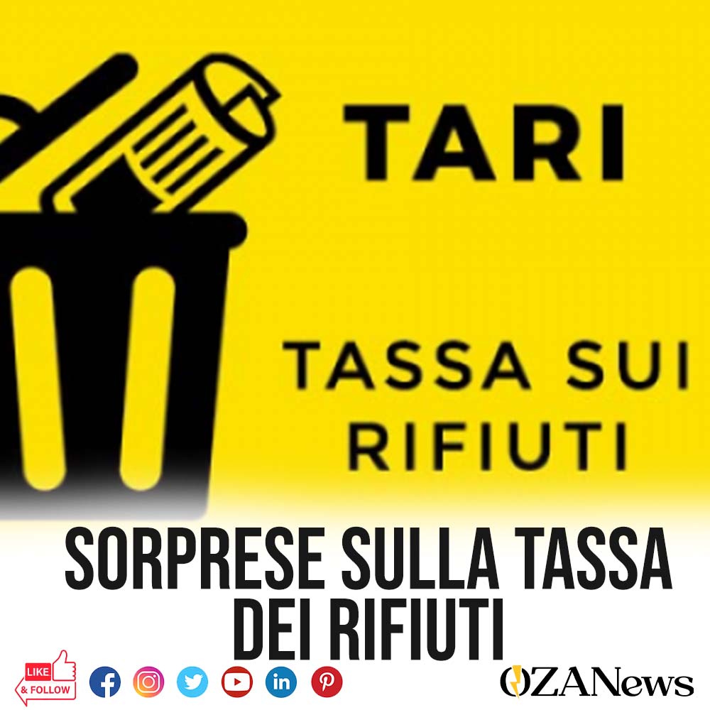 sorprese sulla tassa dei rifiuti