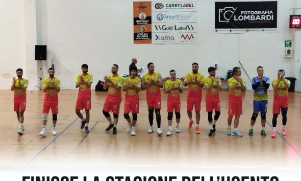 finisce la stagione dell’ugento volley che rimane in serie c