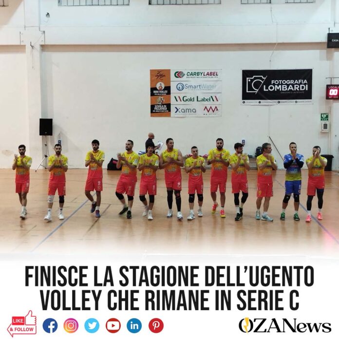 finisce la stagione dell’ugento volley che rimane in serie c