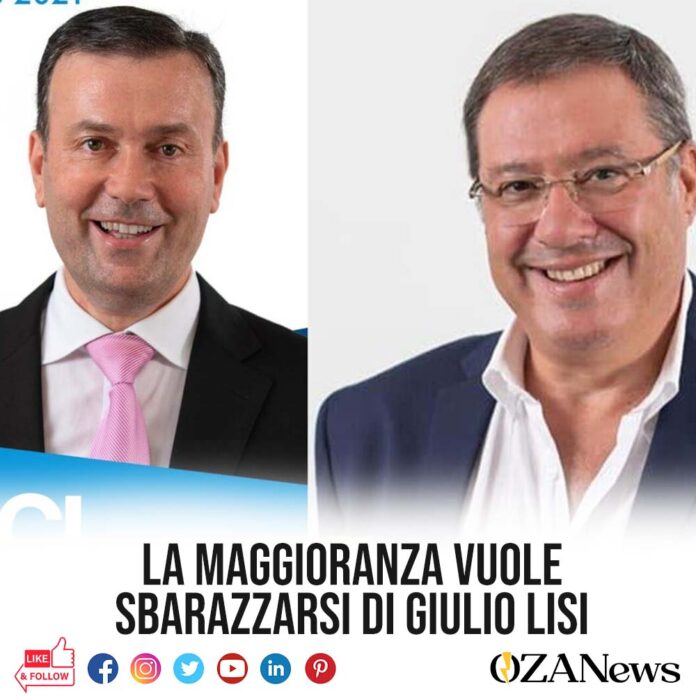 la maggioranza di ugento guidata da massimo lecci vuole sbarazzarsi di giulio lisi