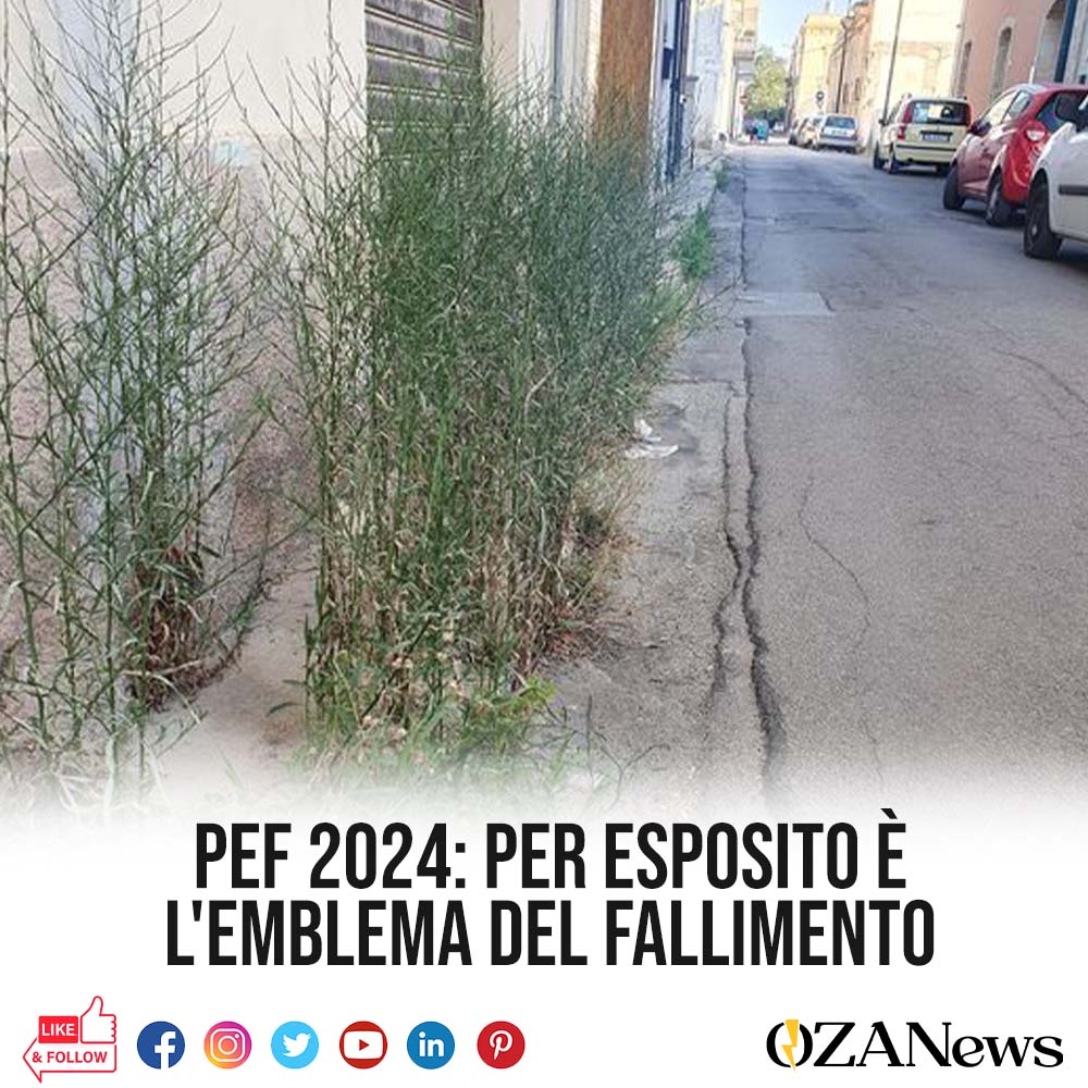 PEF 2024: per Esposito è l'emblema del fallimento