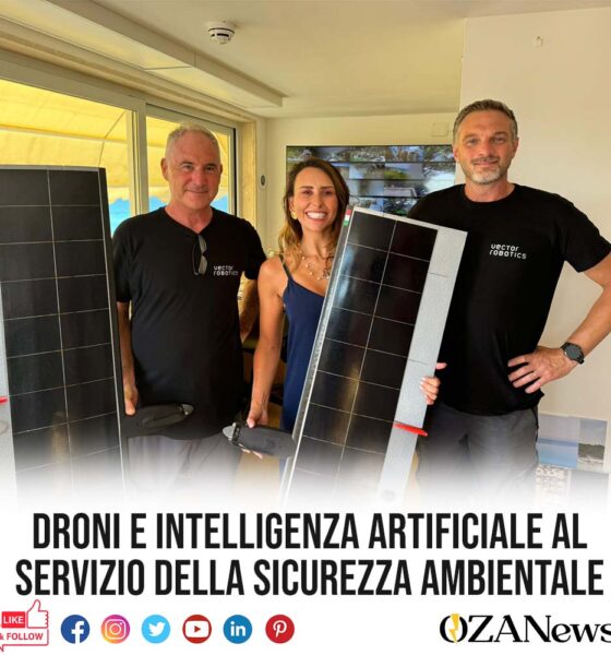 Droni e intelligenza artificiale al servizio della sicurezza ambientale