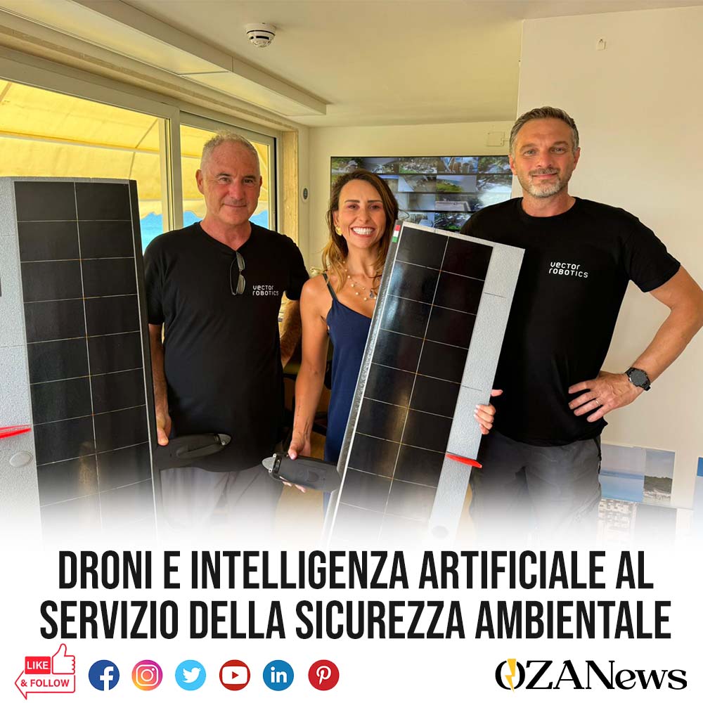 Droni e intelligenza artificiale al servizio della sicurezza ambientale