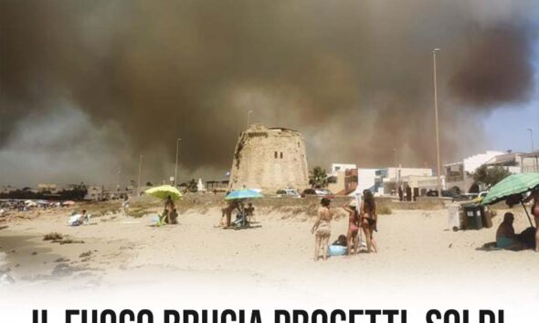 Il fuoco brucia progetti, soldi, finanziamenti e incarichi