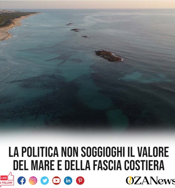 La politica non soggioghi il valore del mare e della fascia costiera