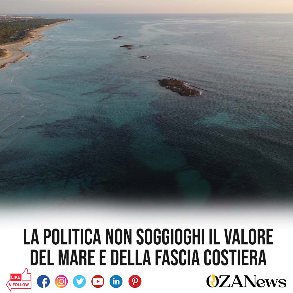 La politica non soggioghi il valore del mare e della fascia costiera