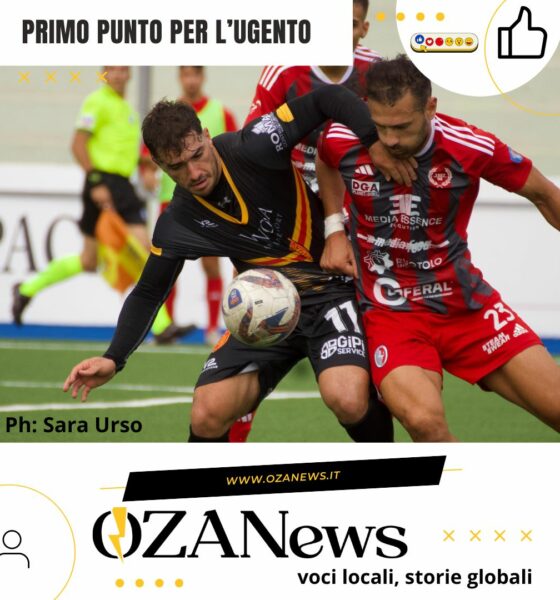 primo punto per l’ugento calcio in serie d