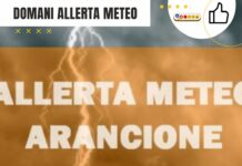 Allerta meteo arancione a Ugento