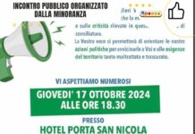 I Consiglieri di Minoranza incontrano i cittadini di Ugento