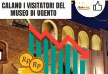 Calano i visitatori del museo di Ugento