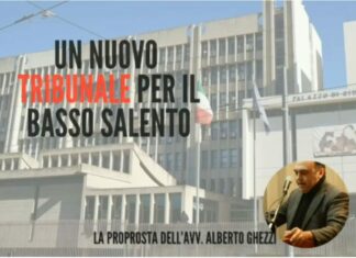 La proposta per il tribunale del Sud Salento