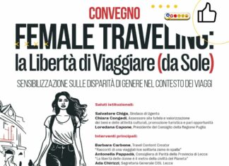 Ugento ospita il convegno “Female Traveling: La libertà di viaggiare (da sole)”