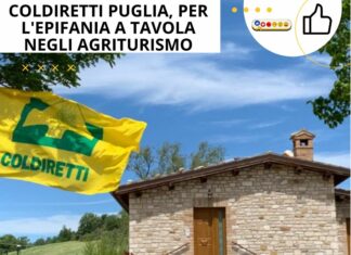 Coldiretti Puglia, per l’Epifania a tavola negli agriturismo