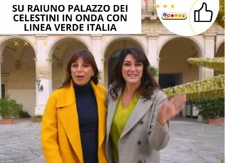 Su Raiuno Palazzo dei Celestini in onda con Linea Verde Italia