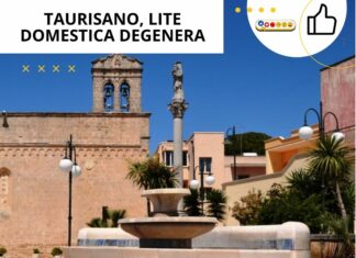 Taurisano, lite domestica degenera: 62enne denunciato per lesioni aggravate