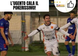 Ugento Calcio trionfa 5-1 contro il Costa d’Amalfi