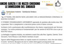 Anche Garzia e De Nuzzo chiedono le dimissioni del Sindaco