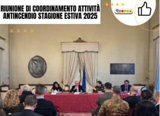 Riunione di coordinamento attività antincendio stagione estiva 2025