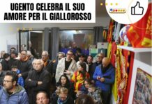 UGENTO CELEBRA IL SUO AMORE PER IL GIALLOROSSO