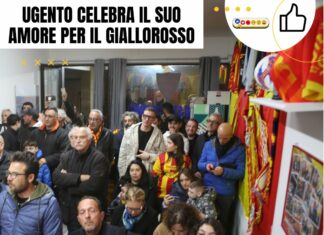 UGENTO CELEBRA IL SUO AMORE PER IL GIALLOROSSO