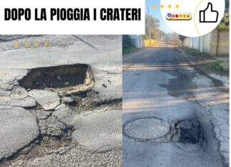 Torre San Giovanni: strade colabrodo mettono a rischio la sicurezza
