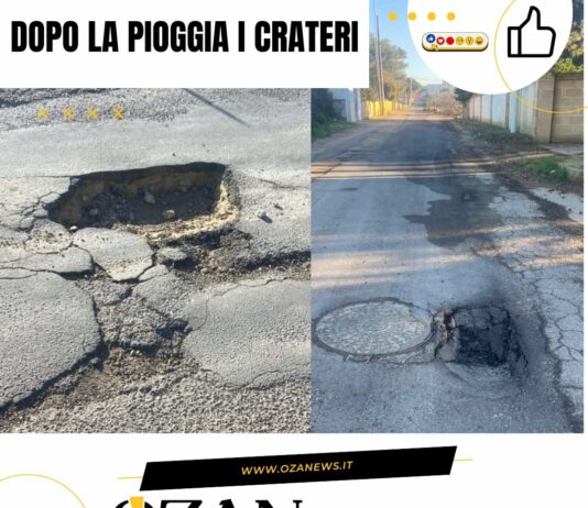 Torre San Giovanni: strade colabrodo mettono a rischio la sicurezza