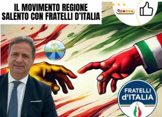 Il movimento regione Salento con Fratelli d’Italia