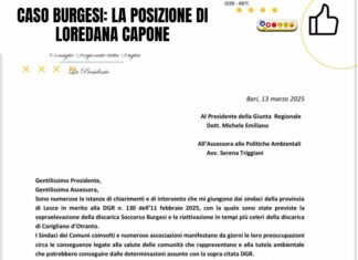 Caso Burgesi: la posizione di Loredana Capone