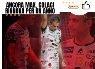 Massimo Colaci, ancora un anno con Perugia: il campione ugentino pronto a nuove sfide