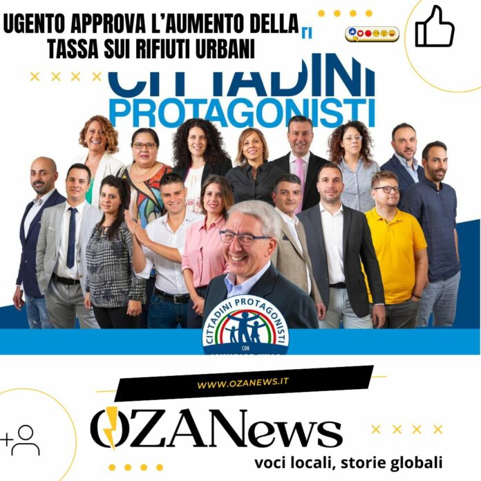 UGENTO APPROVA L’AUMENTO DELLA TASSA SUI RIFIUTI URBANI
