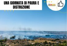 Ugento assediata dal fuoco: una giornata di paura e distruzione