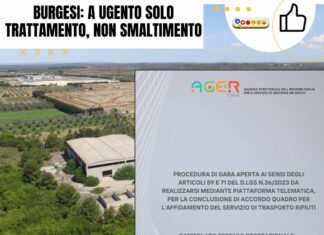 Burgesi: a Ugento solo trattamento, non smaltimento?