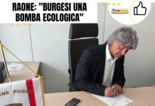 Burgesi, Raone (Forza Italia): “Una bomba ecologica. Emiliano ritiri subito la delibera”